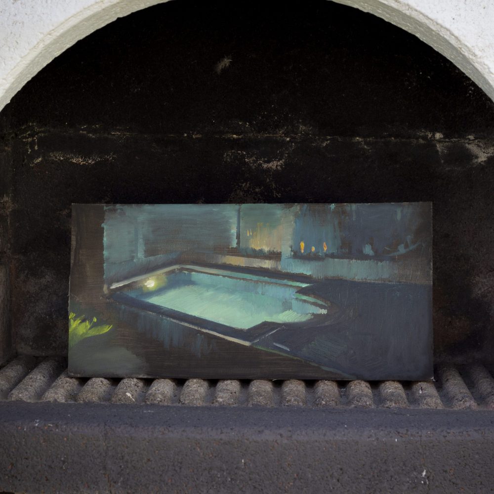 Piscina. Pintura NUI